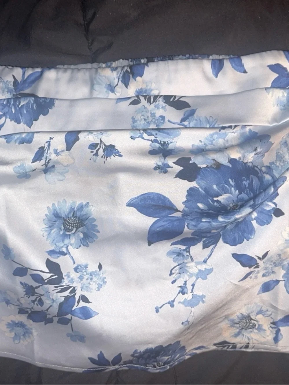 Lulus strapless satin